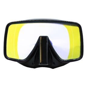 Маска подводная Marlin SATURN BLACK + YELLOW LENS