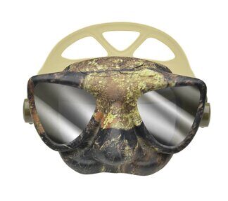 Маска C4 PLASMA camo, зеркальная, для подводного плавания