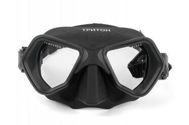 Маска SCUBA BROTHERS TRITON BLACK, для подводного плавания