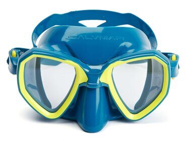 Маска Salvimar MORPHEUS,  Синий/Желтый